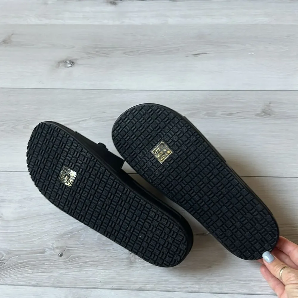 Also Loungeslide Slide sandal Black Mens Size 11 Nwt Without Box - Picture 10 of 11